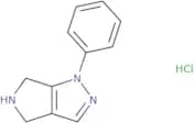 1-Phenyl-1H,4H,5H,6H-pyrrolo[3,4-c]pyrazole hydrochloride