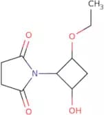 1-(2-Ethoxy-4-hydroxycyclobutyl)pyrrolidine-2,5-dione