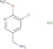 (5-Chloro-6-methoxypyridin-3-yl)methanamine hydrochloride