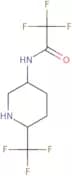 2,2,2-Trifluoro-N-[6-(trifluoromethyl)piperidin-3-yl]acetamide