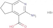3-Amino-5H,6H,7H-cyclopenta[C]pyridine-4-carboxylic acid hydrobromide