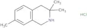 3,3,7-Trimethyl-1,2,3,4-tetrahydroisoquinoline hydrochloride