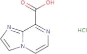 Imidazo[1,2-a]pyrazine-8-carboxylic acid hydrochloride