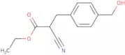 Ethyl 2-cyano-3-[4-(hydroxymethyl)phenyl]propanoate