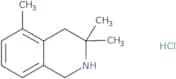 3,3,5-Trimethyl-1,2,3,4-tetrahydroisoquinoline hydrochloride