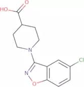 1-(5-Chloro-1,2-benzoxazol-3-yl)piperidine-4-carboxylic acid