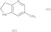6-Methyl-1H,2H,3H-pyrrolo[3,2-b]pyridine dihydrochloride