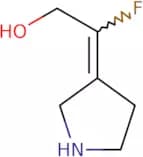 2-Fluoro-2-(pyrrolidin-3-ylidene)ethan-1-ol