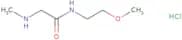 N-(2-Methoxy-ethyl)-2-methylamino-acetamide hydrochloride