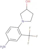 1-[4-Amino-2-(trifluoromethyl)phenyl]pyrrolidin-3-ol