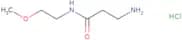 3-Amino-N-(2-methoxyethyl)propanamide hydrochloride