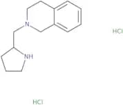 2-[(Pyrrolidin-2-yl)methyl]-1,2,3,4-tetrahydroisoquinoline dihydrochloride