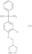 3-{[2-Chloro-4-(1-methyl-1-phenylethyl)phenoxy]-methyl}pyrrolidine hydrochloride