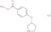 Methyl 4-(3-pyrrolidinyloxy)benzoate hydrochloride