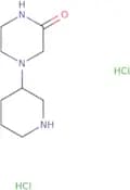 4-(3-Piperidinyl)-2-piperazinone dihydrochloride