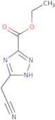 Ethyl 3-(cyanomethyl)-1H-1,2,4-triazole-5-carboxylate