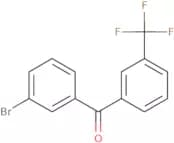 (3-Bromophenyl)[3-(trifluoromethyl)phenyl]methanone