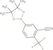 Benzonitrile, 5-(4,4,5,5-tetramethyl-1,3,2-dioxaborolan-2-yl)-2-(trifluoromethyl)-