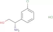 Benzeneethanol, a-amino-3-chloro-, hydrochloride (1:1), (aS)-