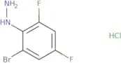 (2-Bromo-4,6-difluorophenyl)hydrazine hydrochloride