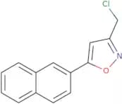 3-(Chloromethyl)-5-(2-naphthalenyl)isoxazole