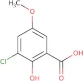 3-Chloro-2-hydroxy-5-methoxybenzoic acid