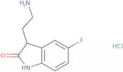 3-(2-Aminoethyl)-5-fluoro-2,3-dihydro-1H-indol-2-one hydrochloride