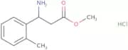Methyl (3S)-3-amino-3-(2-methylphenyl)propanoate hydrochloride