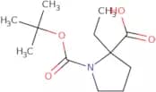 1-[(tert-Butoxy)carbonyl]-2-ethylpyrrolidine-2-carboxylic acid