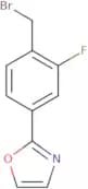 2-[4-(Bromomethyl)-3-fluorophenyl]-1,3-oxazole