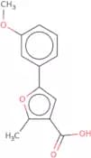 5-(3-Methoxyphenyl)-2-methylfuran-3-carboxylic acid