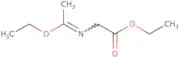 Ethyl 2-[(1-ethoxyethylidene)amino]acetate