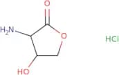 (3S,4R)-3-Amino-4-hydroxyoxolan-2-one hydrochloride