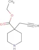 Ethyl 4-(prop-2-yn-1-yl)piperidine-4-carboxylate