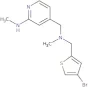 4-({[(4-Bromothiophen-2-yl)methyl](methyl)amino}methyl)-N-methylpyridin-2-amine
