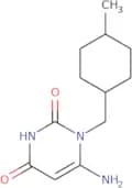 6-Amino-1-[(4-methylcyclohexyl)methyl]-1,2,3,4-tetrahydropyrimidine-2,4-dione