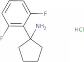 1-(2,6-Difluorophenyl)cyclopentan-1-amine hydrochloride