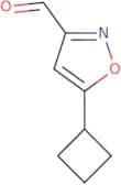5-Cyclobutyl-1,2-oxazole-3-carbaldehyde