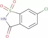 6-Chloro-1,1-dioxo-1,2-dihydro-1-benzo[d]isothiazol-3-one