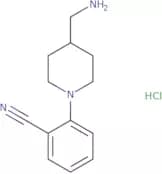2-[4-(Aminomethyl)piperidin-1-yl]benzonitrile hydrochloride