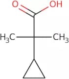 2-Cyclopropyl-2-methylpropanoic acid