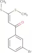 1-(3-Bromophenyl)-3,3-bis(methylsulfanyl)prop-2-en-1-one
