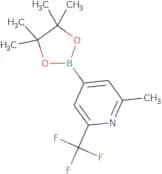 2-Methyl-4-(4,4,5,5-tetramethyl-1,3,2-dioxaborolan-2-yl)-6-(trifluoromethyl)pyridine