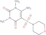 6-Amino-1,3-dimethyl-5-(morpholinosulfonyl)pyrimidine-2,4(1H,3H)-dione