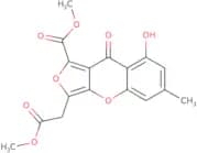 Methyl 8-hydroxy-3-(2-methoxy-2-oxoethyl)-6-methyl-9-oxo-9H-furo[3,4-b]chromene-1-carboxylate