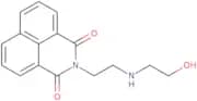 3-{2-[(2-Hydroxyethyl)amino]ethyl}-3-azatricyclo[7.3.1.0,5,13]trideca-1(13),5,7,9,11-pentaene-2,4-…