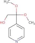 2,2-Dimethoxy-2-(pyridin-4-yl)ethan-1-ol