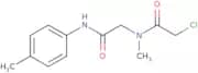 2-Chloro-N-methyl-N-{[(4-methylphenyl)carbamoyl]methyl}acetamide