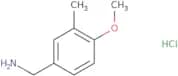 (4-Methoxy-3-methylphenyl)methanamine hydrochloride