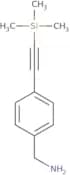 {4-[2-(Trimethylsilyl)ethynyl]phenyl}methanamine